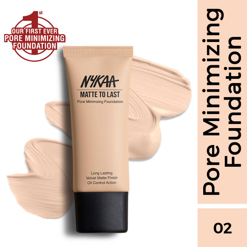 Nykaa Cosmetics Matte to Last Pore Minimizing Foundation
