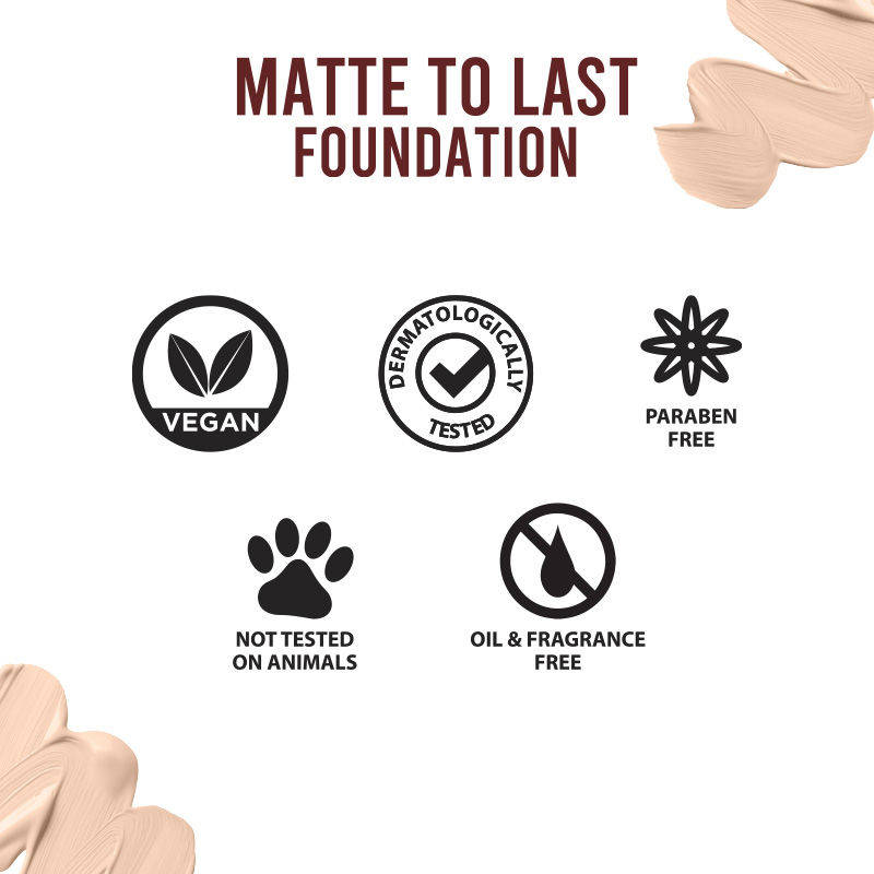 Nykaa Cosmetics Matte to Last Pore Minimizing Foundation