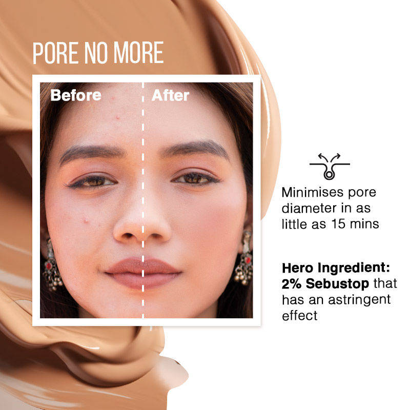 Nykaa Cosmetics Matte to Last Pore Minimizing Foundation
