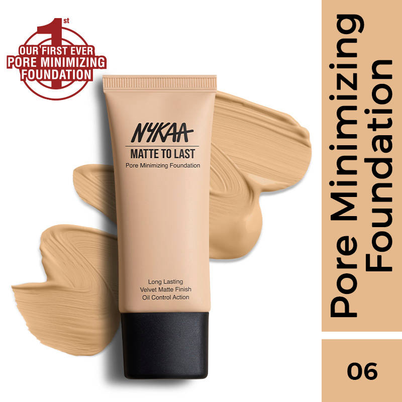 Nykaa Cosmetics Matte to Last Pore Minimizing Foundation