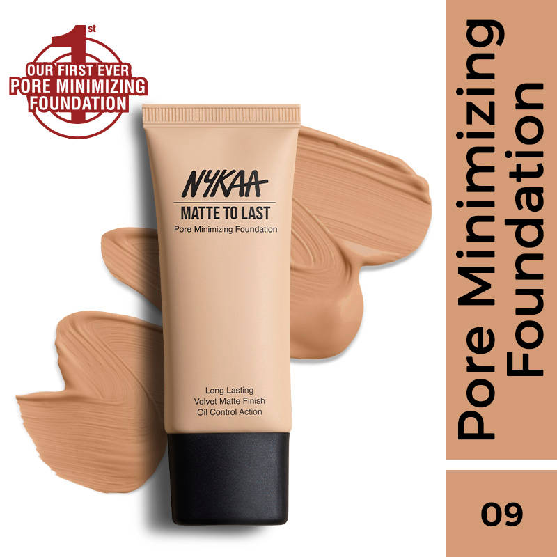 Nykaa Cosmetics Matte to Last Pore Minimizing Foundation