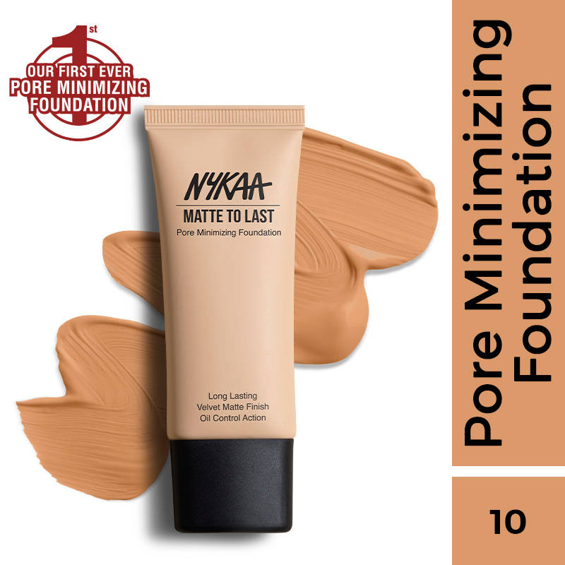 Nykaa Cosmetics Matte to Last Pore Minimizing Foundation