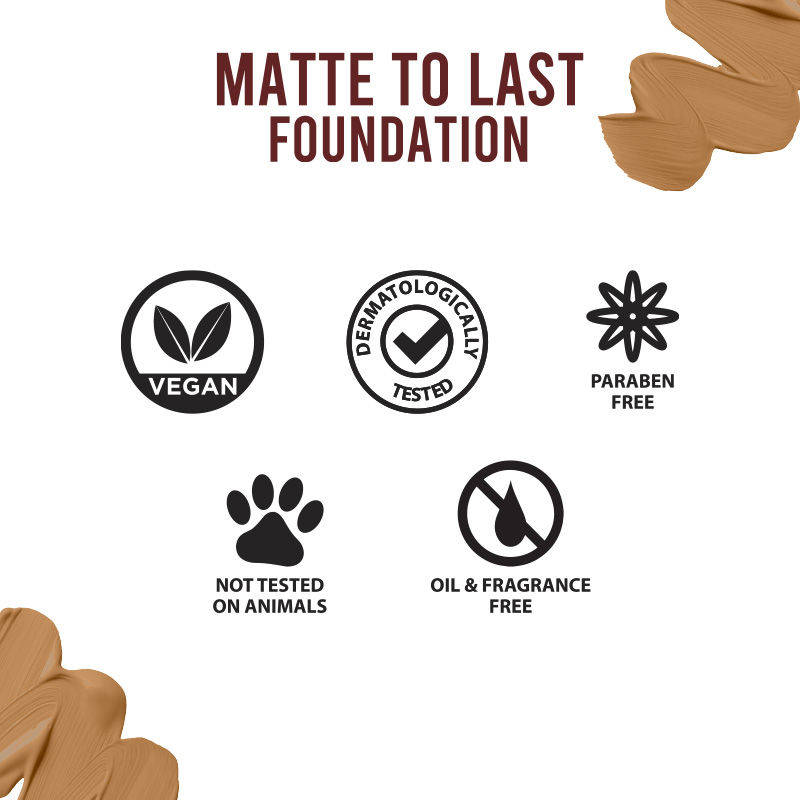Nykaa Cosmetics Matte to Last Pore Minimizing Foundation