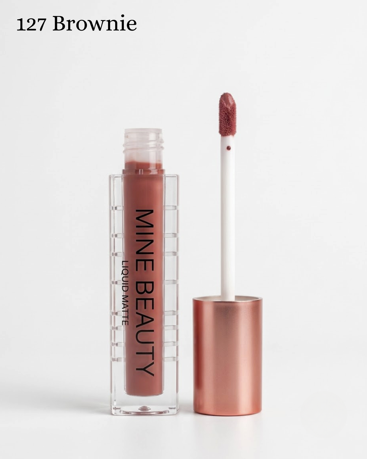 Mine Beauty Velvet Matte Liquid Lipstick One - Swipe,Full Coverage Color,Long Lasting 3.5g 101 London