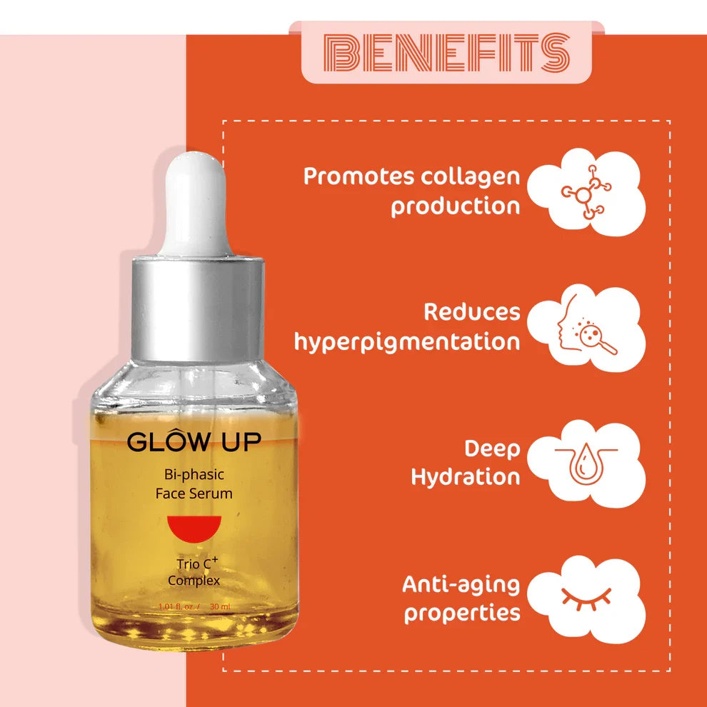 Glow Up TRIO C+ COMPLEX FACE SERUM - 30ml