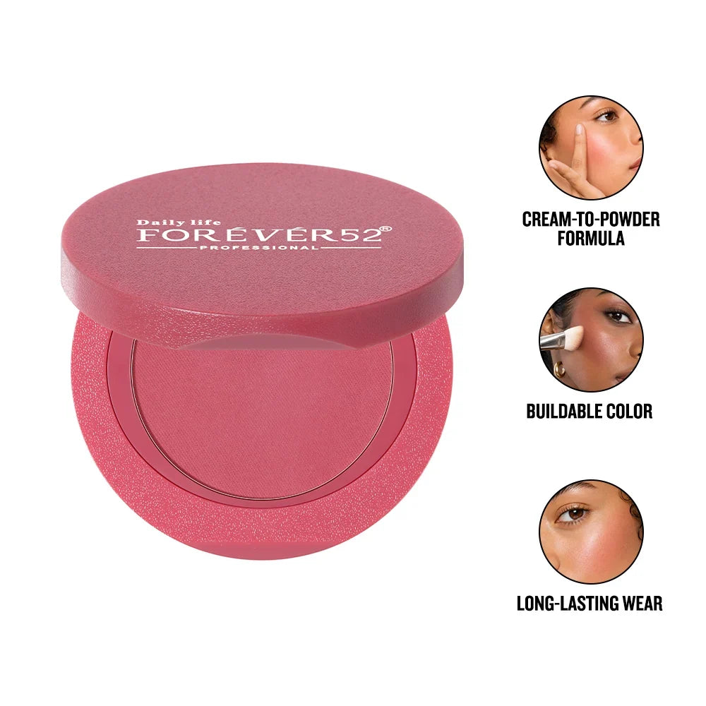 Forever52 Daily Life Forever52 Blush Crush Soft & Silky Texture Skin-Loving Formula 5g BLC001 Secret Crush