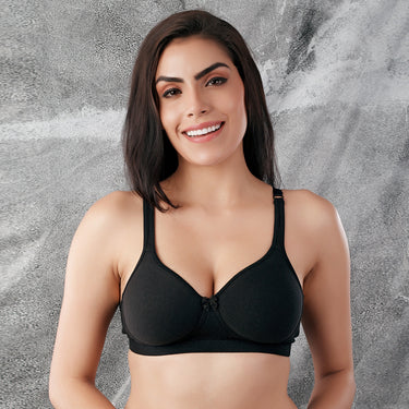 Smilzo SPACER PADDED T-SHIRT BRA 2725 32(C) / BLACK