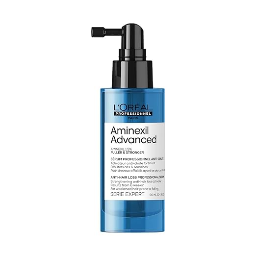 Loreal Paris Proffessional L’Oréal Professionnel Scalp Advanced Aminexil Advanced Anti-Hair Loss Activator Serum 90ml | Leave-In Serum for Hair Loss with 1.5% A