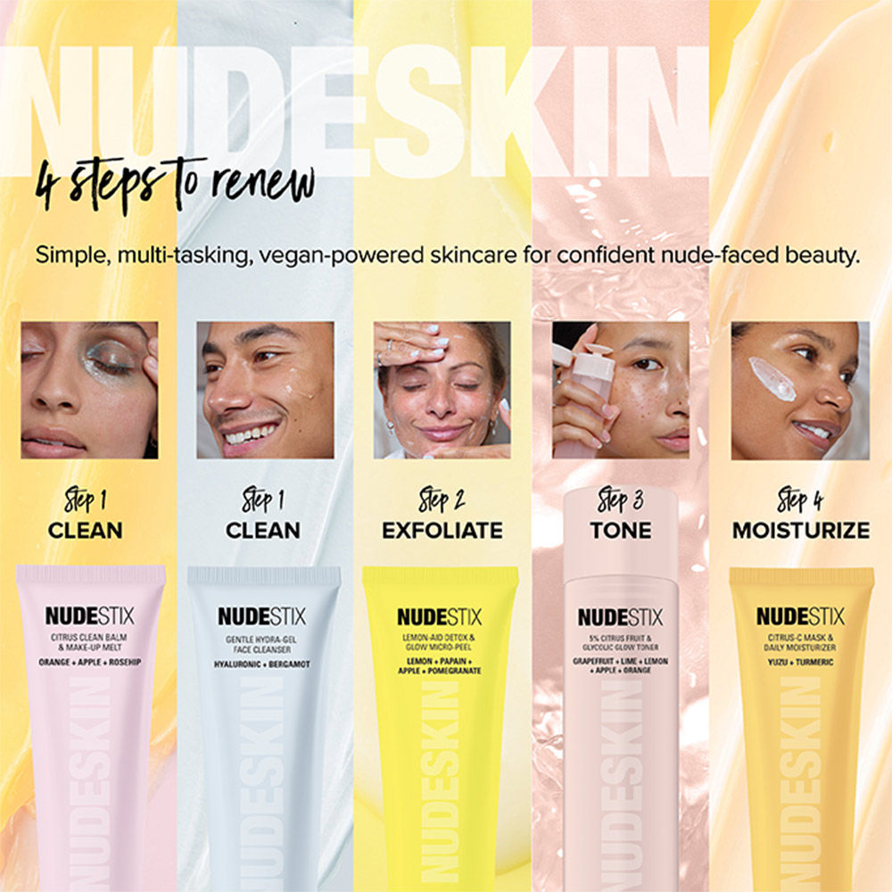 Nudestix Nudeskin 5% Citrus Fruit & Glycolic Glow Toner (95ml)
