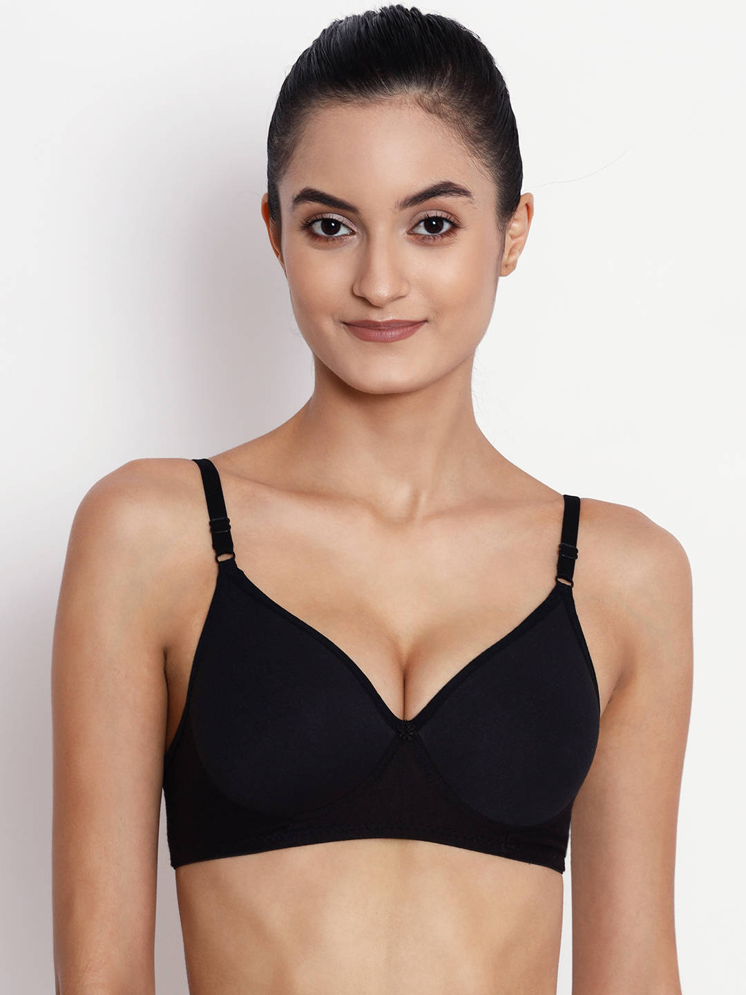 Abelino Pack Of 2 Non-wired Lightly Padded T-shirt Bras. - Multi-Color (38B) · 38B