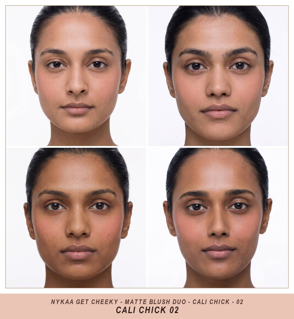 Nykaa Get Cheeky Blush Duo Palette With Hyaluronic Acid