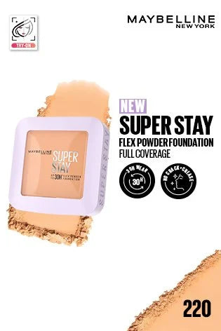 Maybelline Super Stay Flex Powder Foundation 9g 110