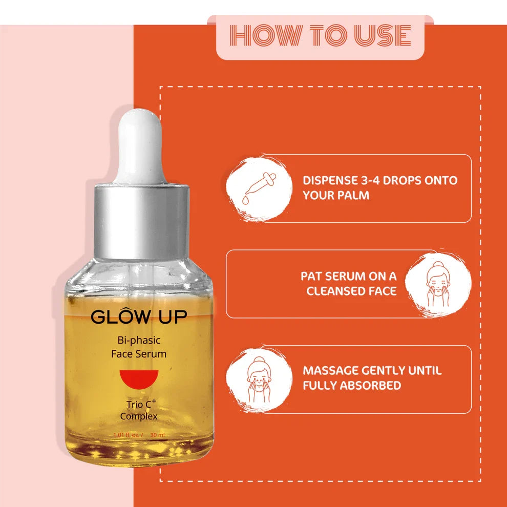Glow Up TRIO C+ COMPLEX FACE SERUM - 30ml