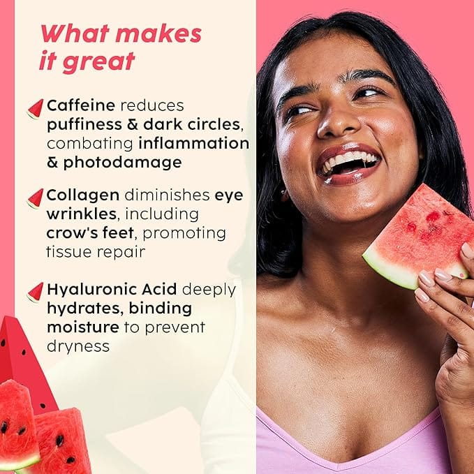 Plix - Watermelon Hydrogel Depuff Under Eye Pacthes (60N)