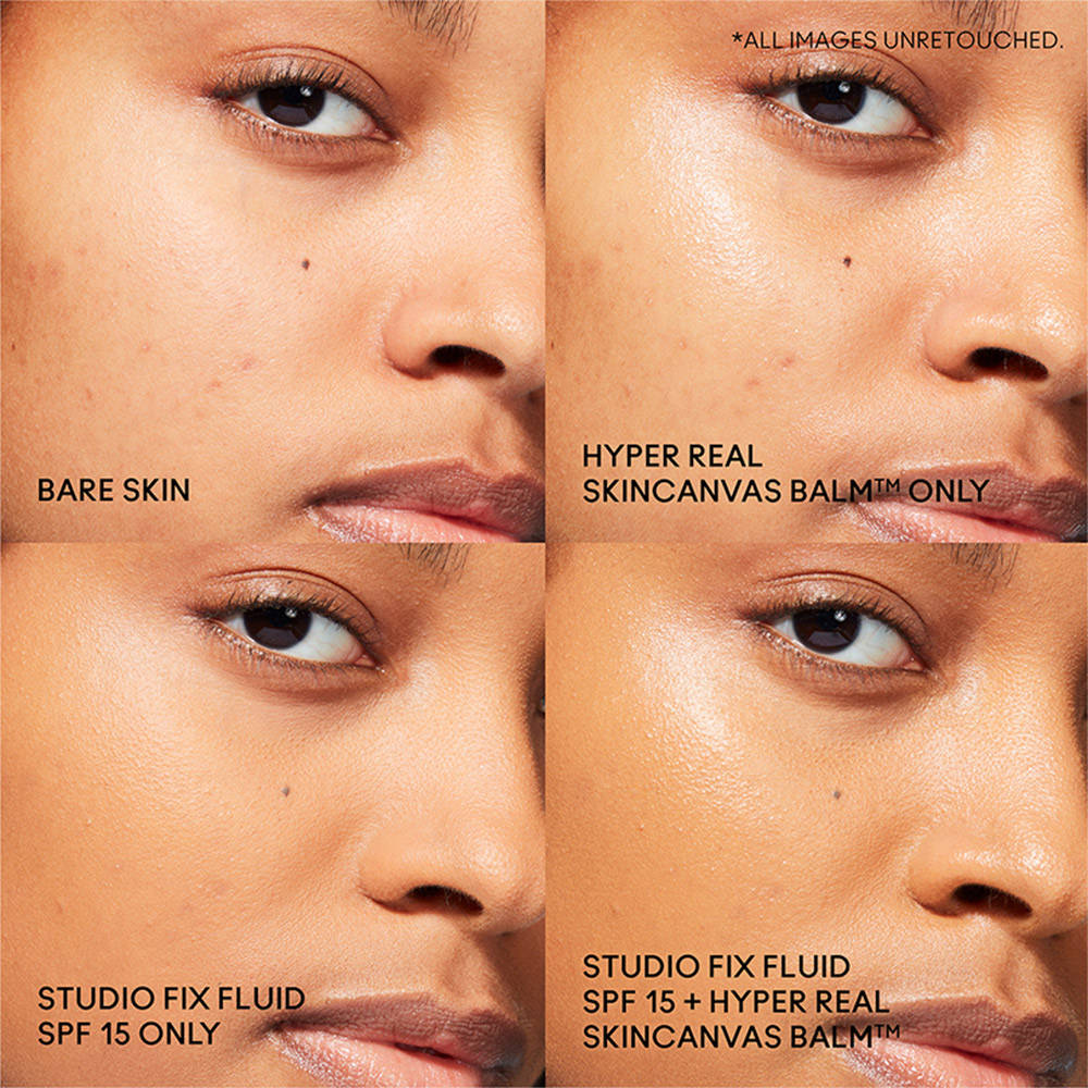 M.A.C Hyper Real Skincanvas Balm Moisturizer With Niacinamide, Hyaluronic Acid & Ceramide
