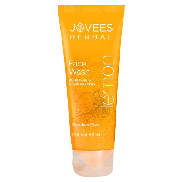 JOVEES HERBAL Jovees Lemon Face Wash With Lemon, Orange Peel & Kakadu Plum Extract 120ml