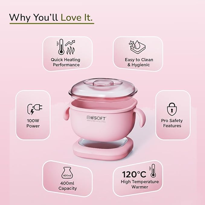 Biosoft Pro Biosoft Foldable Wax Heater For Waxing