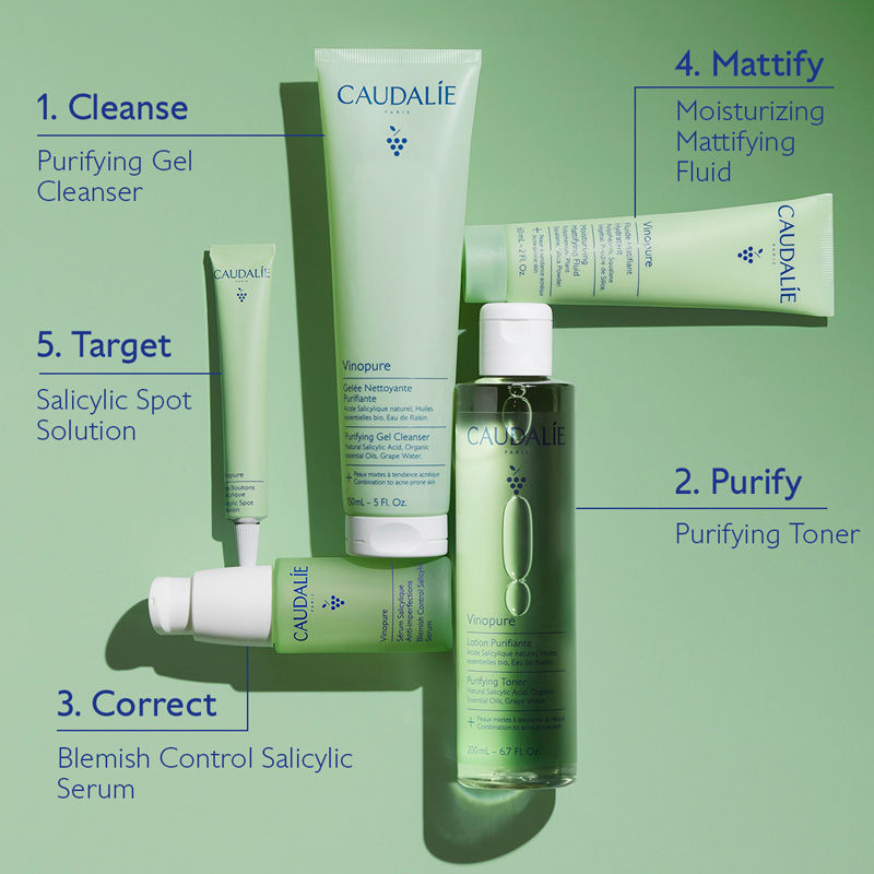 Caudalie Vinopure Purifying Toner (200ml)