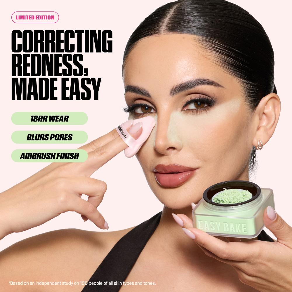 Huda Beauty Easy Bake Loose Powder - Matcha Milk Cake (20g)