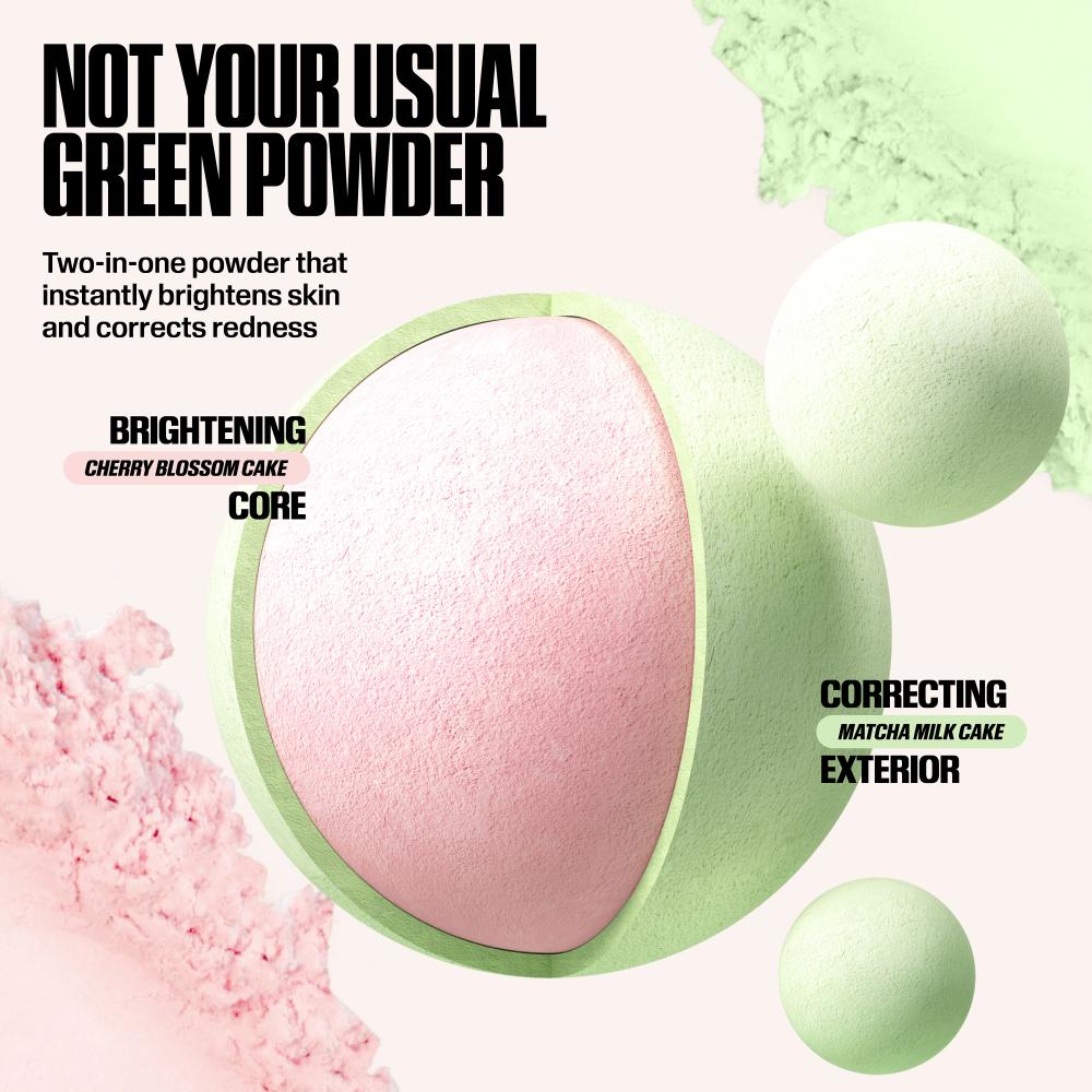 Huda Beauty Easy Bake Loose Powder - Matcha Milk Cake (20g)