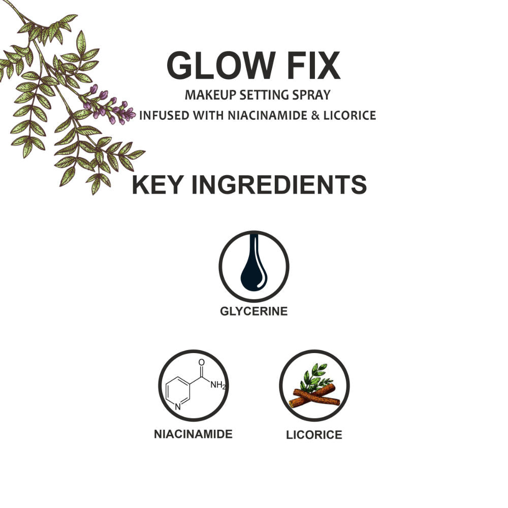 Love Earth Makeup Setting Spray Glow Fix (50ml)