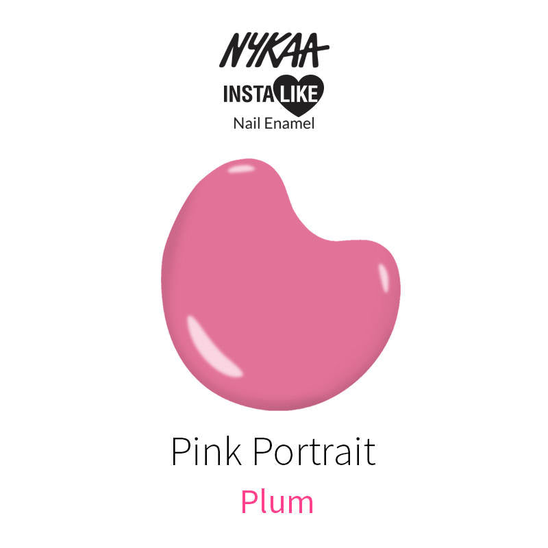 Nykaa Cosmetics Nail Enamel - Magenta Meme + Mauve Mood + Pink Potrait