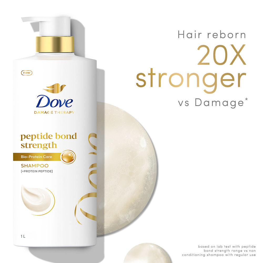 Dove Peptide Bond Strength Shampoo (1000ml)