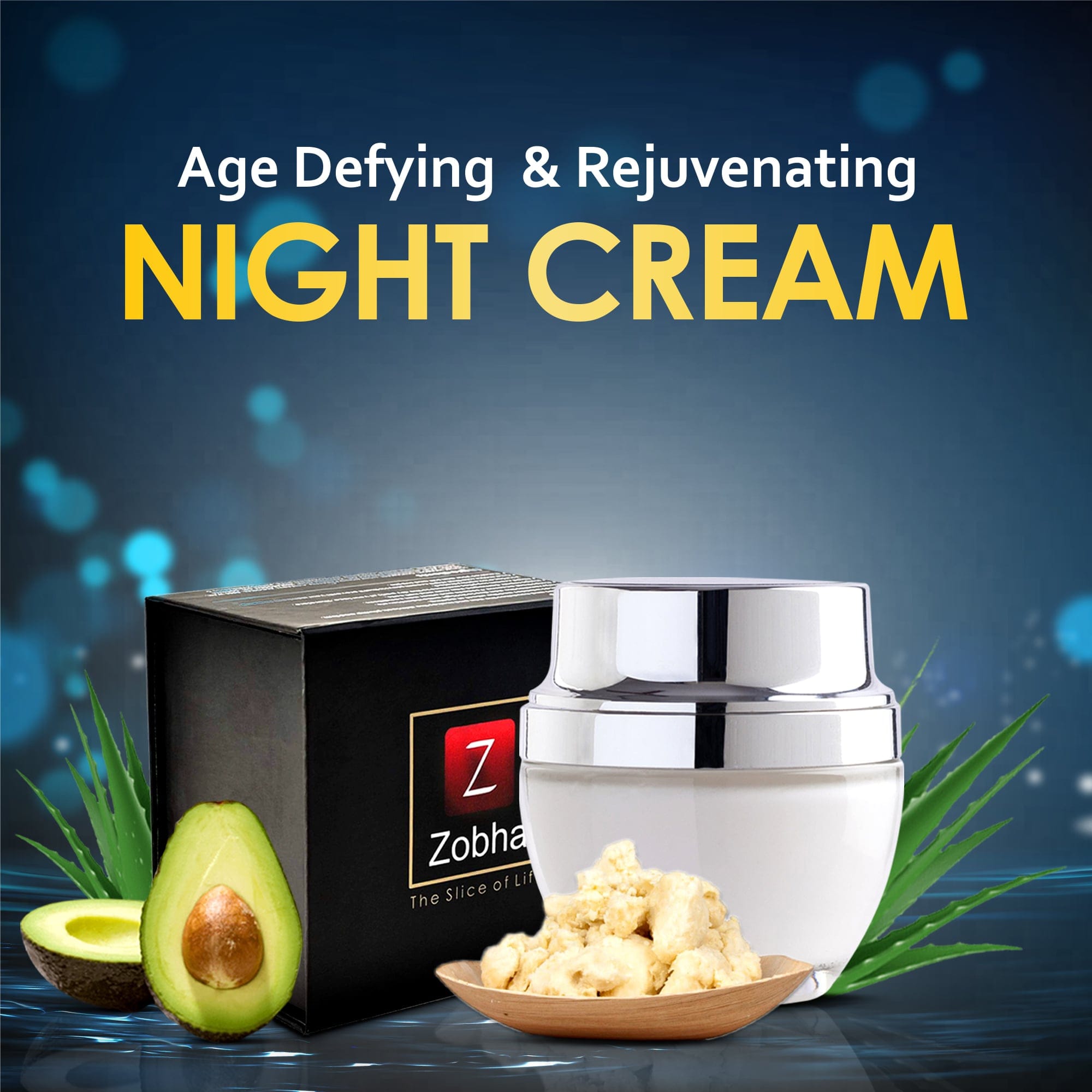 ZOBHA - AGE DEFYING & REJUVENATING NIGHT CREAM (60ml)