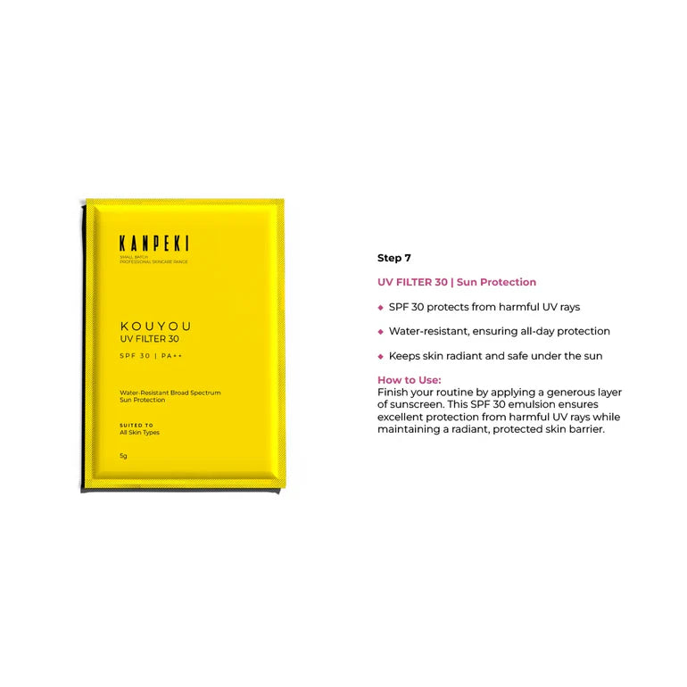 Kanpeki - Pura Bright 7 Steps Facial Kit