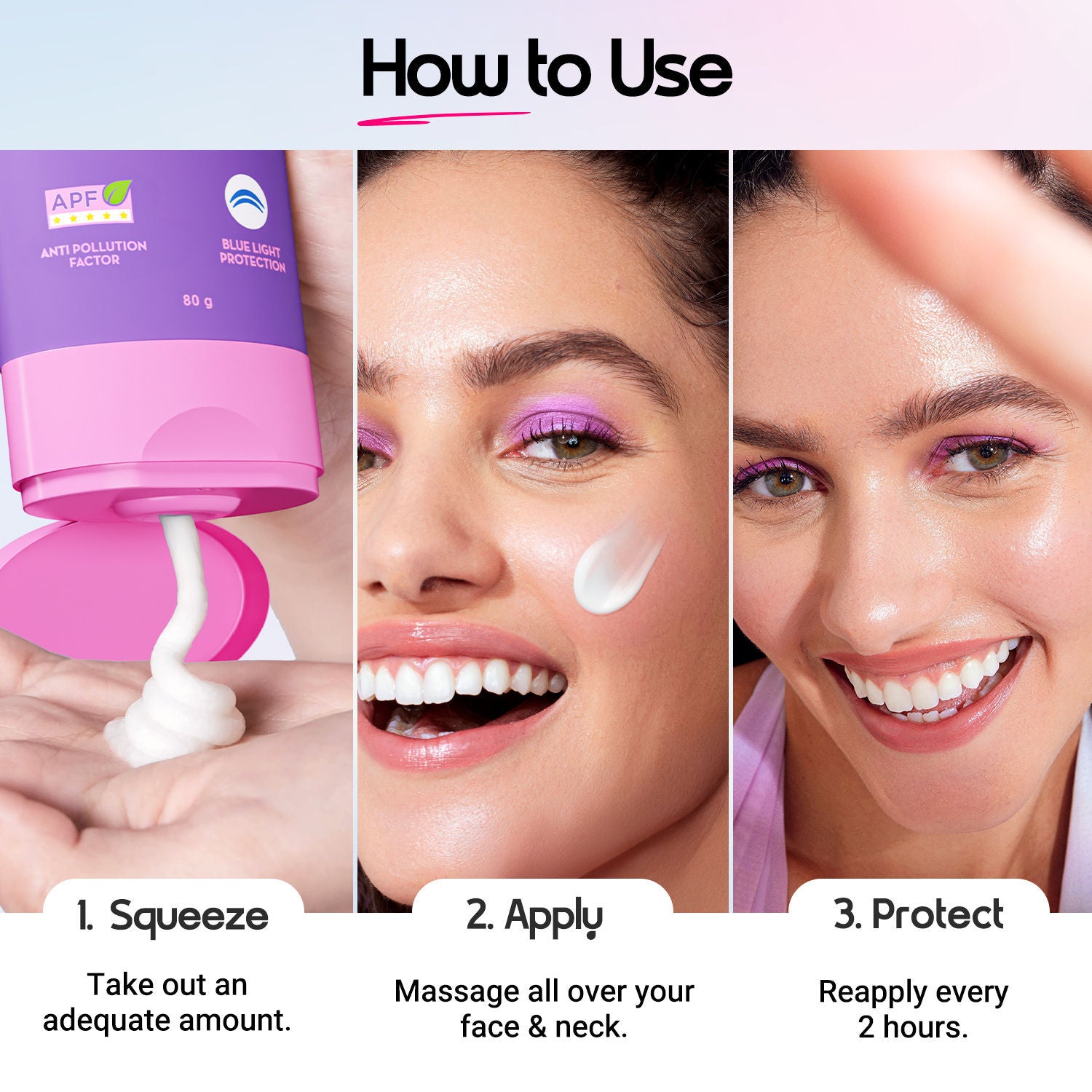 Aqualogica Illuminate+ SPF 50+ PA++++, Berries, Alpha Arbutin, APF, In-Vivo Tested (80 g)
