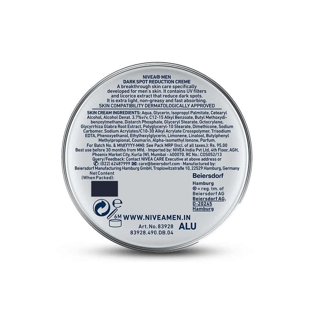 NIVEA Men Dark Spot Reduction Face Wash 100g