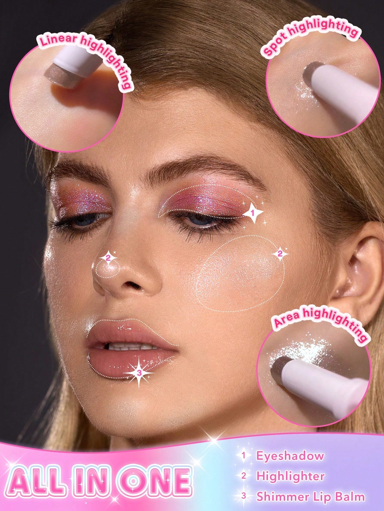 Sheglam - Crystal Jelly Glaze Stick 3g