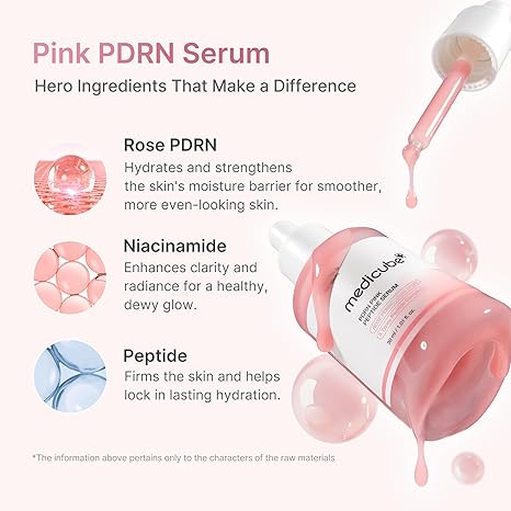 Medicube PDRN Pink Peptide Serum (30ml)