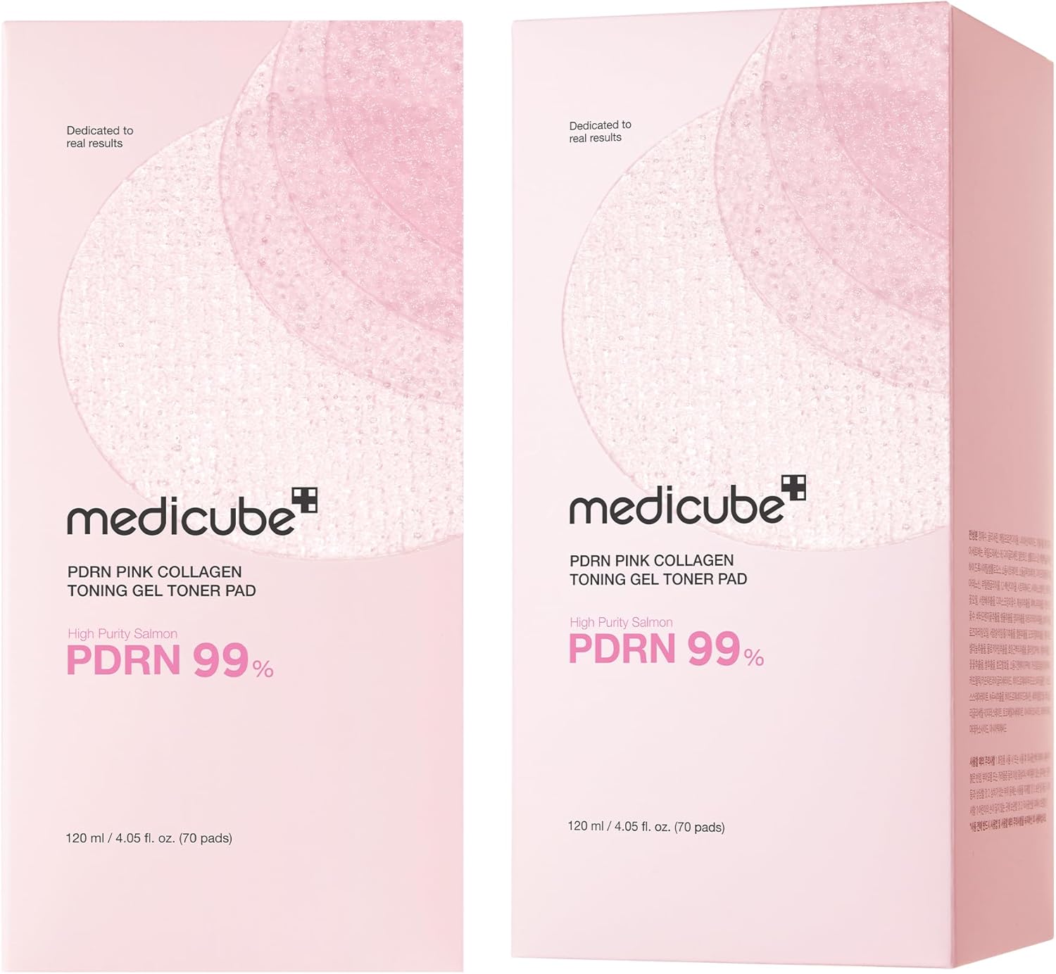 Medicube PDRN Pink Collagen Toning Gel Toner Pad (70pcs)