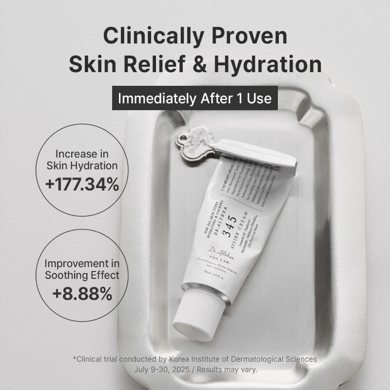 Dr.Althea 345 Relief Cream: Soothing & Barrier Repair Cream with power of Niacinamide & Panthenol (50ml)