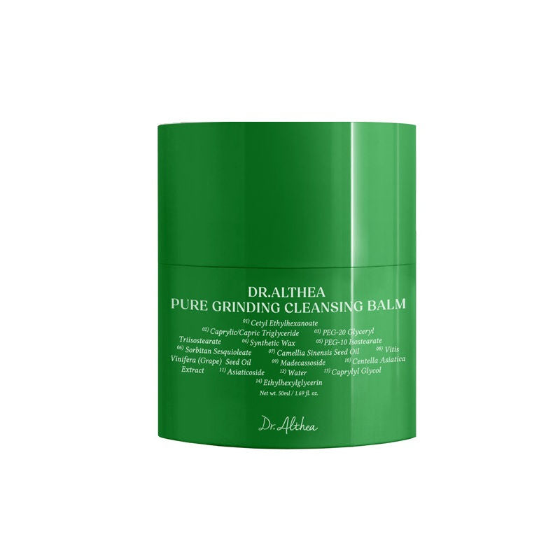 Dr.Althea Pure Grinding Cleansing Balm: Gentle Oil-Based Makeup Remover & Pore Cleanser (50ml)