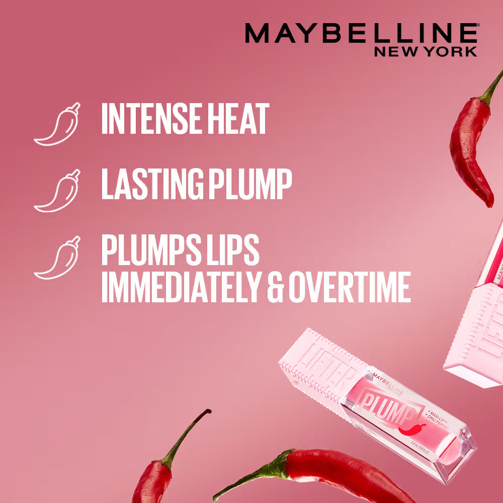 Maybelline New York - Lifter Plump - Plumping Lip Gloss (5ML)