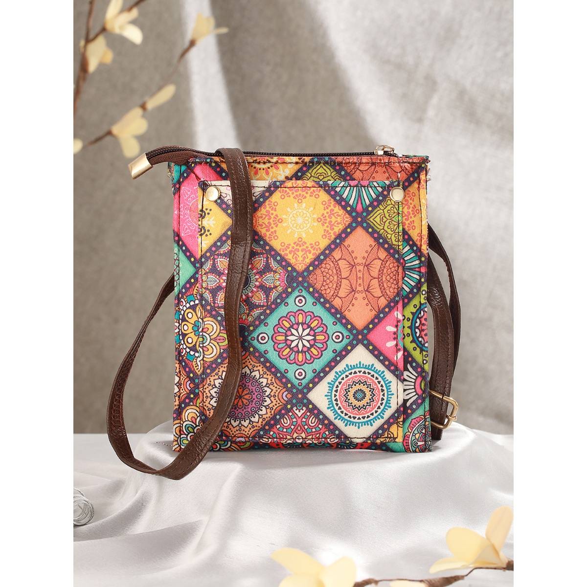 Aatmana Ethnic Motifs Printed Sling Bag