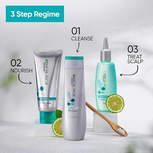 MATRIX BIOLAGE Biolage Scalppure PROFESSIONAL Anti-Dandruff Shampoo| Shampoo for Men & Women 400ml
