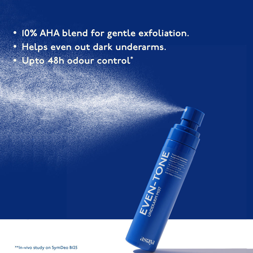 Asaya Depigmentation Underarm Spray for Dark Underarms with MelaMe Complex (100ml)