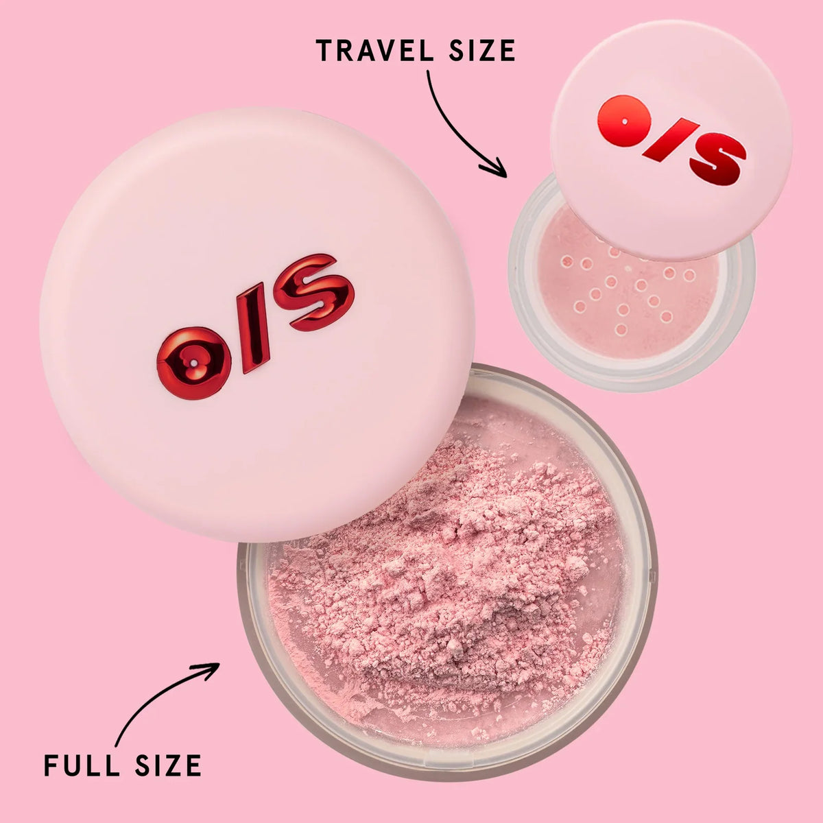 ONE SIZE O/S ULTIMATE SETTING POWDER 34.5g ULTRA PINK
