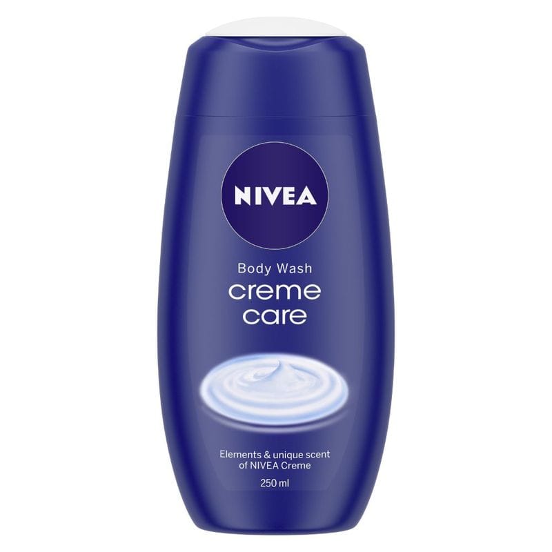 NIVEA Women Body Wash, Crème Care Shower Gel for Soft Skin (250ml)