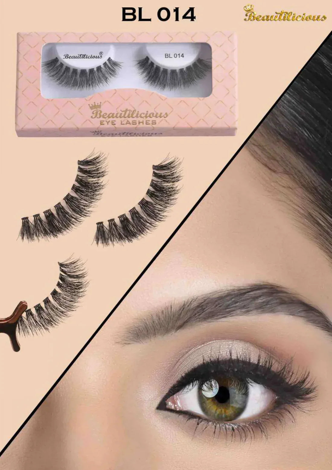 Beautilicious False Eye Lashes BL-009