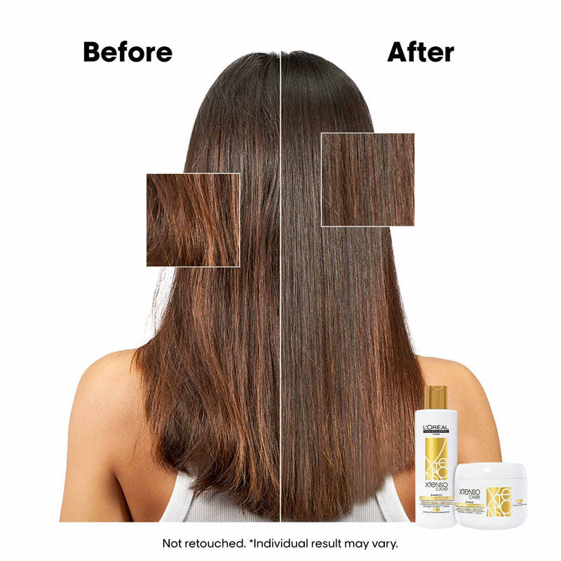 L'Oreal Professionnel Xtenso Care Sulfate-Free Shampoo, Frizz-Free & Shiny Hair With Pro-Keratin (250ml)