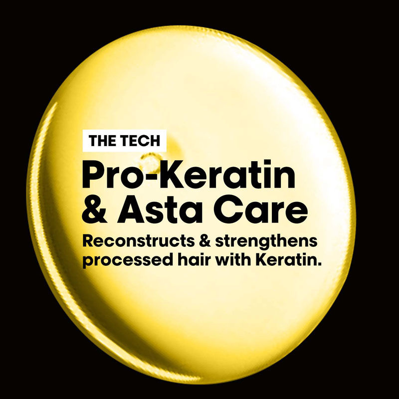 L'Oreal Professionnel Xtenso Care Sulfate-Free Shampoo, Frizz-Free & Shiny Hair With Pro-Keratin (250ml)