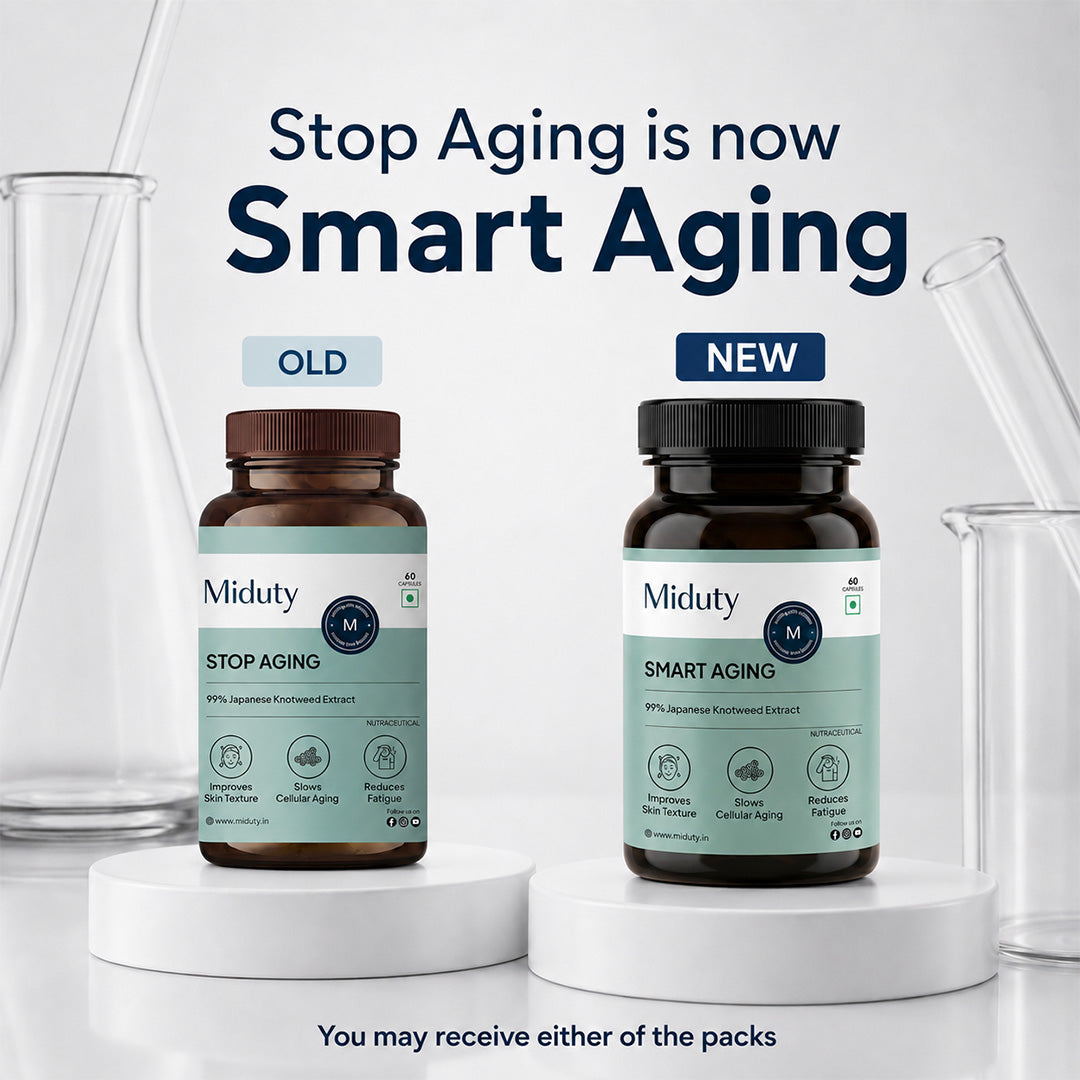 Miduty Skin Brightening Bundle | Glutathione 85% + Smart Aging