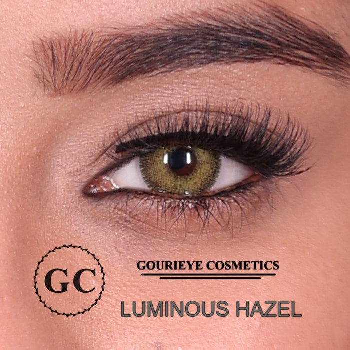 Gouri Cosmetics Premium Color Contact Lenses 5 Pair BRIDAL BROWN