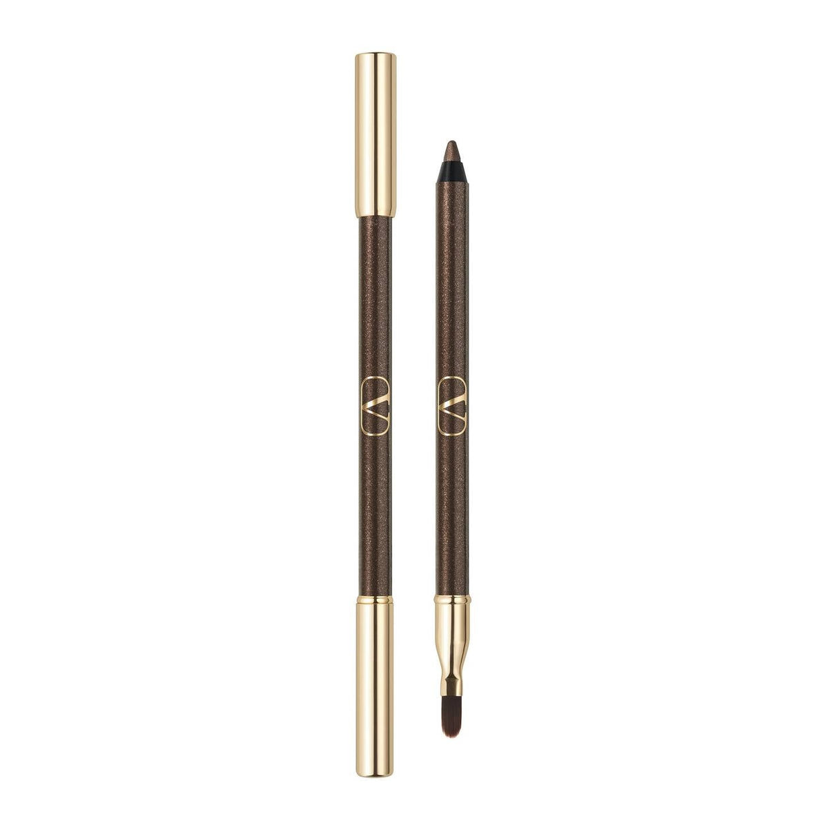 VALENTINO Colorgraph Eyeliner & Blending Brush 1.2g BROWN FONDANT