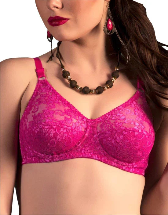 Maiden Beauty Beautiful Intimates forever Padded Bra And Set 32(B) / PINK