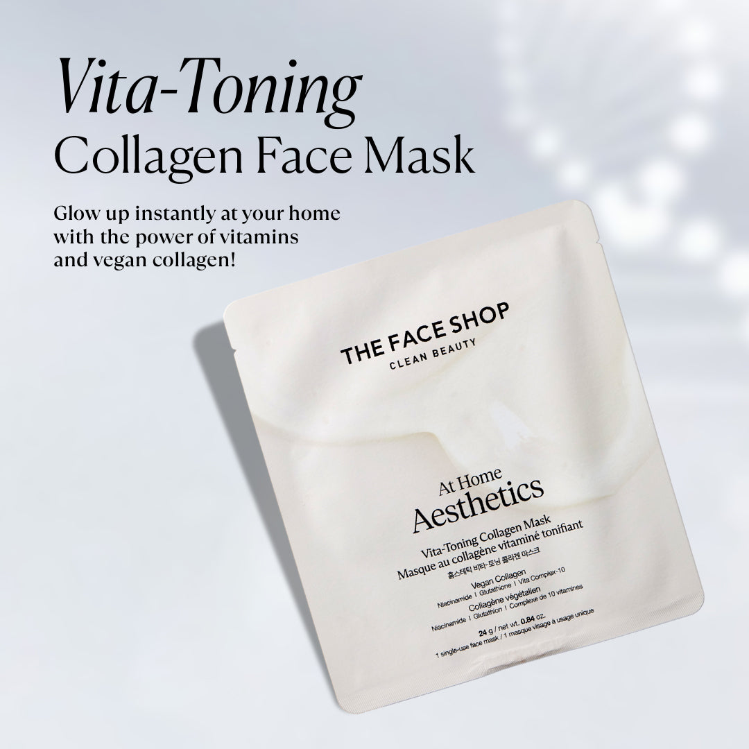 Affiliate Vita-Toning Collagen Face Mask With Glutathione & Hyaluronic Acid (24g)